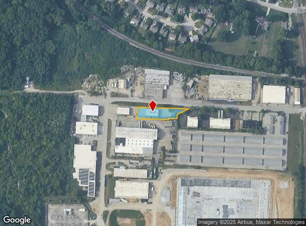  121 W 31St St S, Independence, MO Parcel Map