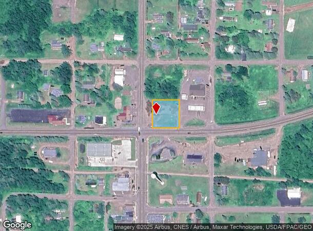  3734 N Clark St, Radisson, WI Parcel Map