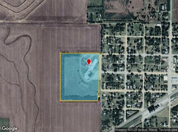 501 School St, Pawnee Rock, KS Parcel Map