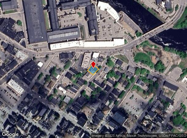 10 Hill St, Biddeford, ME Parcel Map