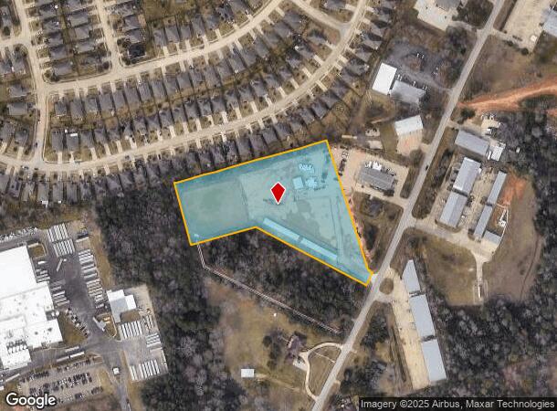 2011 Airport Rd, Conroe, TX Parcel Map