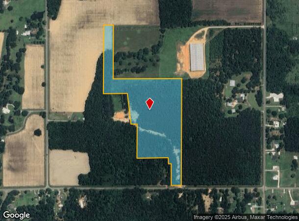 Pine Grove Rd, Bay Minette, AL Parcel Map