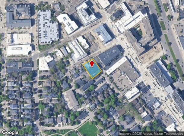 280 Daines St, Birmingham, MI Parcel Map