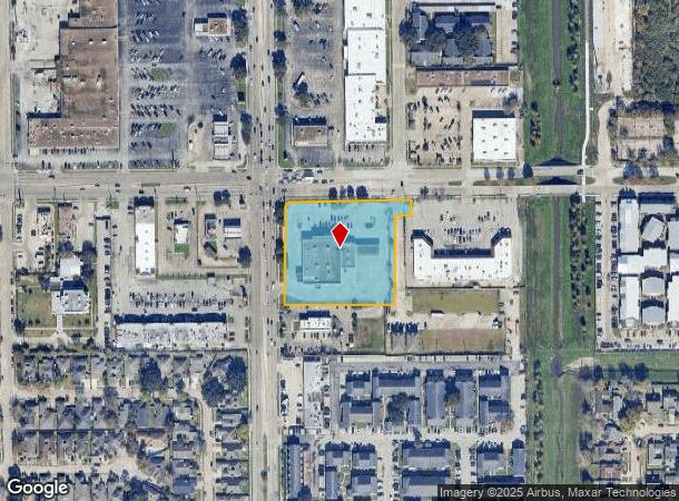  6671 W Bellfort Ave, Houston, TX Parcel Map