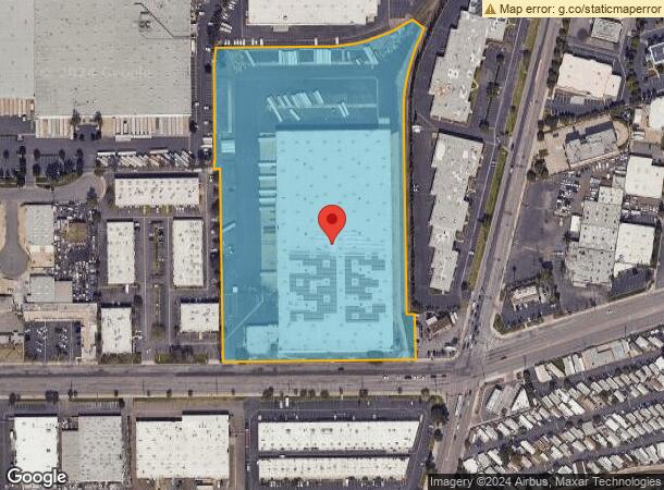  2501 E Orangethorpe Ave, Fullerton, CA Parcel Map