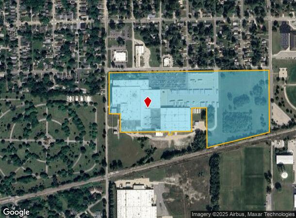 1919 Superior St, Elkhart, IN Parcel Map