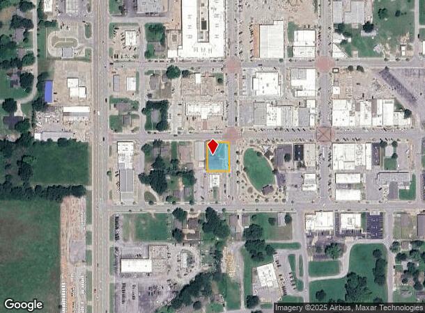 100 W Dawes Ave, Bixby, OK Parcel Map