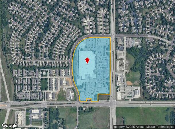 15700 Metcalf Ave, Overland Park, KS Parcel Map