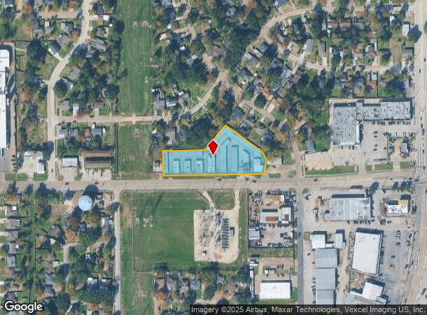  1112 W Southmore Ave, Pasadena, TX Parcel Map