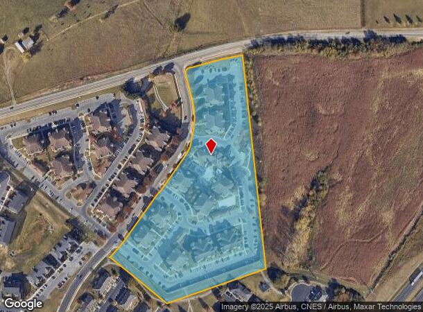 1190 Meridian Cir, Harrisonburg, VA Parcel Map