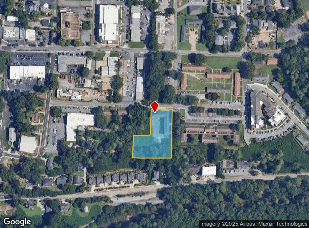  117 Grove Way, Roswell, GA Parcel Map
