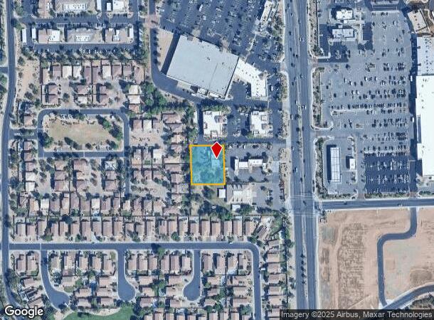  1444 N Higley Rd, Gilbert, AZ Parcel Map