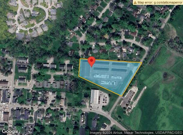  3350 Washington Mill Rd, Bellbrook, OH Parcel Map