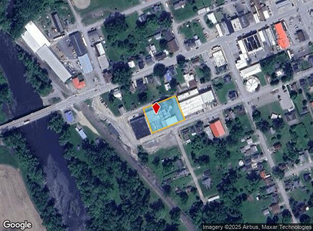  136 W Pine St, Cochranton, PA Parcel Map