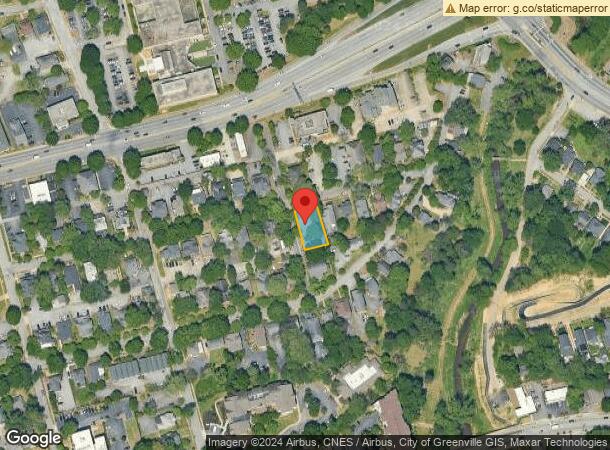  200 Whitsett St, Greenville, SC Parcel Map