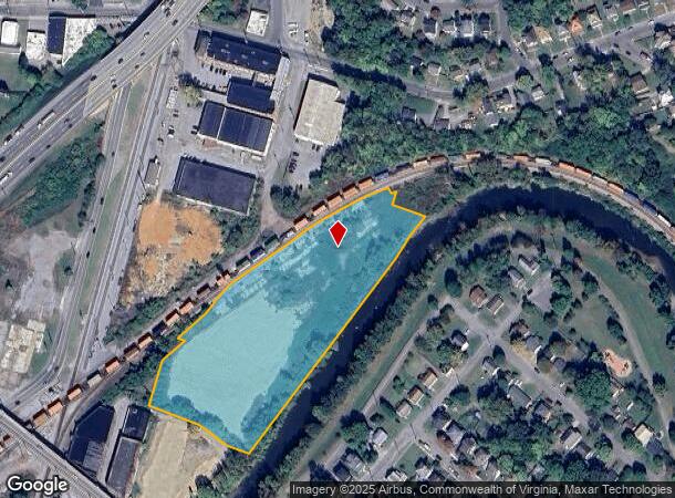  338 Walnut Ave Se, Roanoke, VA Parcel Map