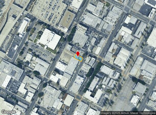  2807 S Olive St, Los Angeles, CA Parcel Map