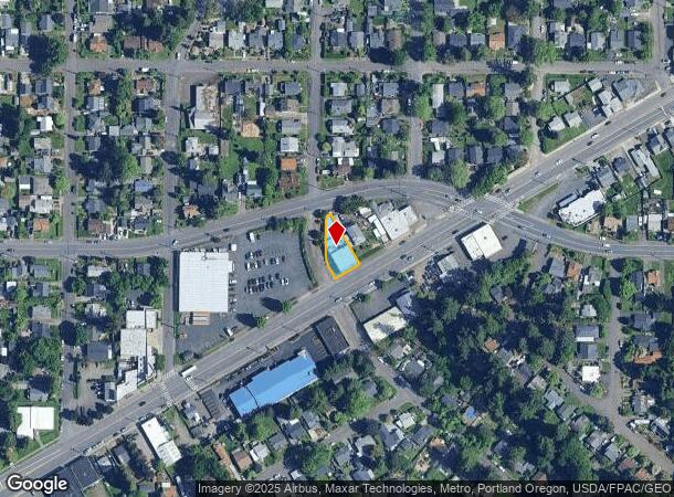 8811 Ne Sandy Blvd, Portland, OR Parcel Map