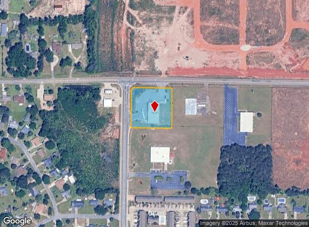  640 Dunbar Rd, Warner Robins, GA Parcel Map