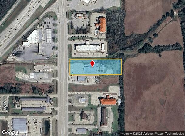  244 Highway 124, Winnie, TX Parcel Map