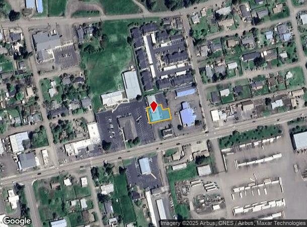  781 W Central Ave, Sutherlin, OR Parcel Map