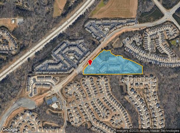 1055 Summit Overlook Way, Cumming, GA Parcel Map