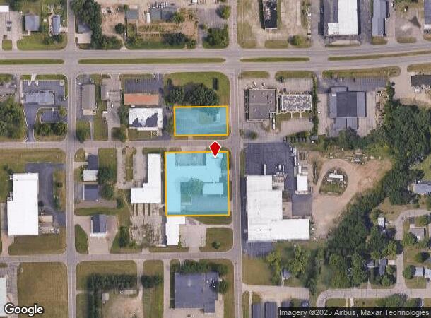 2813 Wilbur St, Springfield, MI Parcel Map