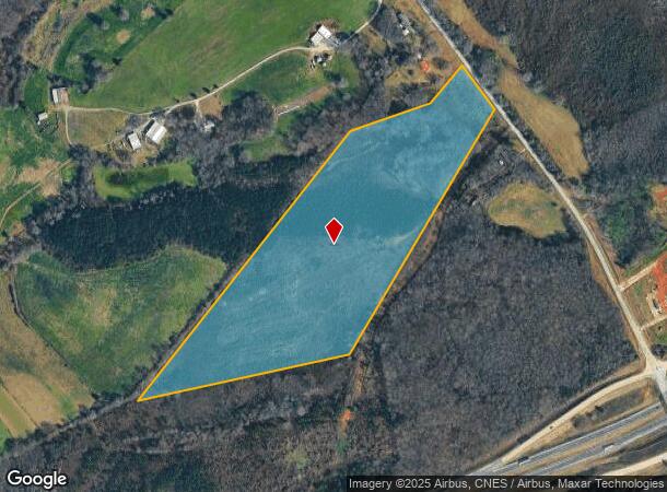 Highway 320, Carnesville, GA Parcel Map