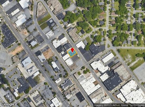  419 N Hamilton St, High Point, NC Parcel Map