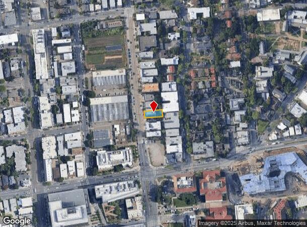  1793 Oxford St, Berkeley, CA Parcel Map
