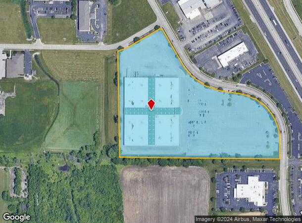  1287 Central Park Dr, O Fallon, IL Parcel Map