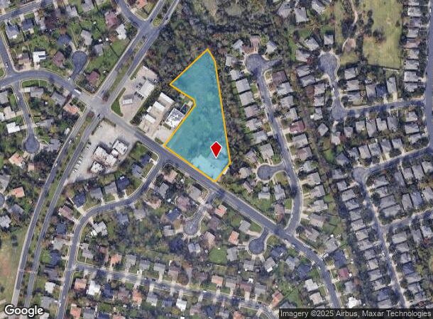 3610 Hillside Dr, Round Rock, TX Parcel Map