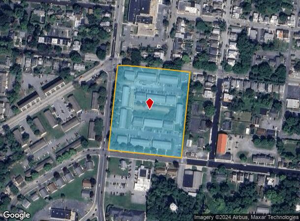  121 W Ridge St, Carlisle, PA Parcel Map