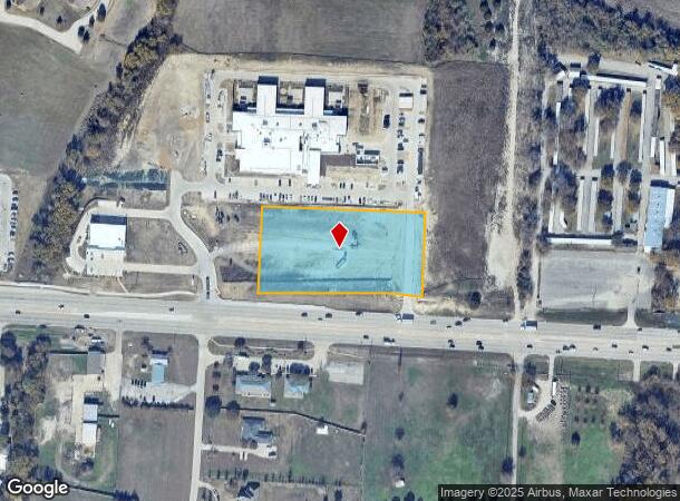  4590 W University Dr, Mckinney, TX Parcel Map