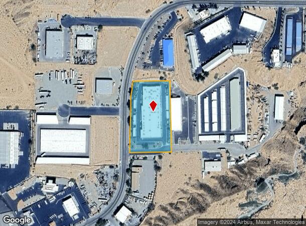  695-711 Mayan Cir, Mesquite, NV Parcel Map