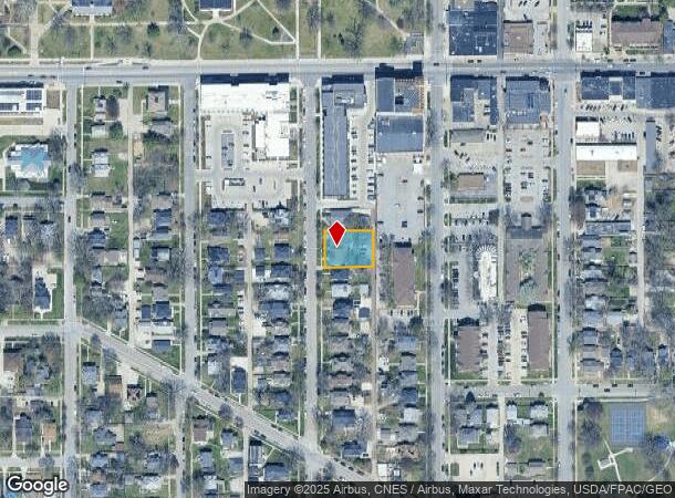  1137 26Th St, Des Moines, IA Parcel Map