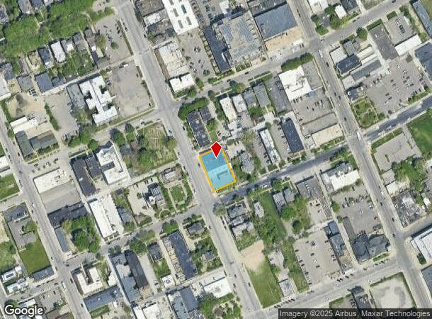  4120-4128 2Nd Ave, Detroit, MI Parcel Map