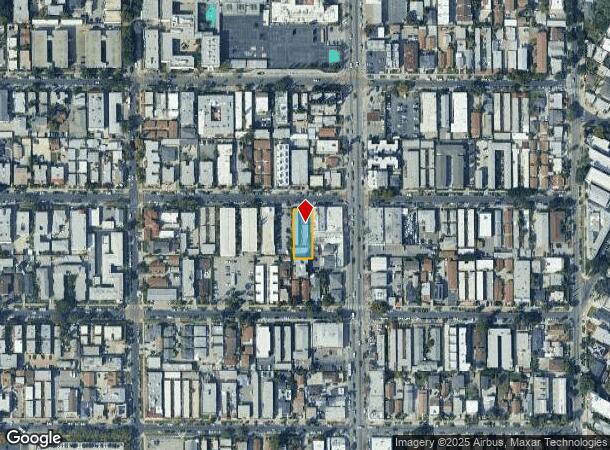  4312 Burns Ave, Los Angeles, CA Parcel Map