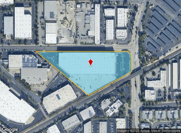 20922 Currier Rd, Walnut, CA Parcel Map
