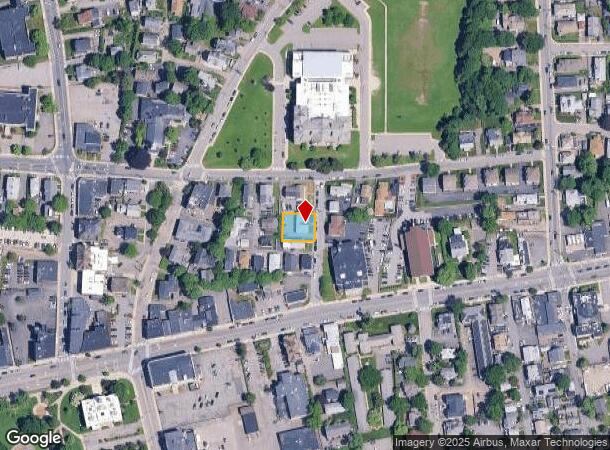  18 Liberty St, Waltham, MA Parcel Map