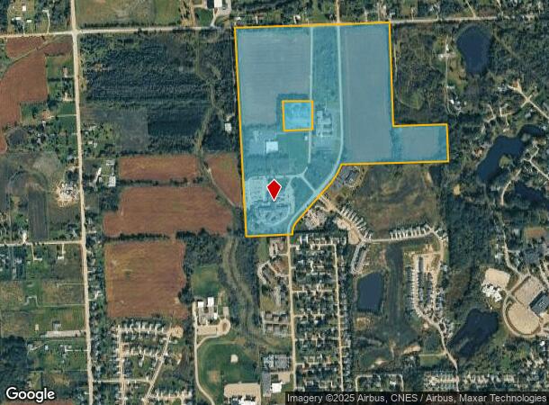  Suncrest Dr, Lapeer, MI Parcel Map