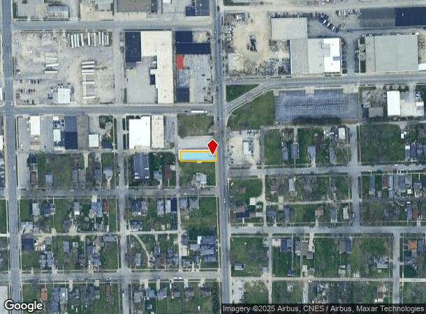  1830 Lafayette St, Fort Wayne, IN Parcel Map