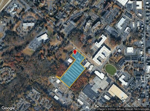 390 N Broad St, Doylestown, PA Parcel Map