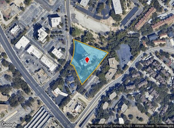8122 Datapoint Dr, San Antonio, TX Parcel Map