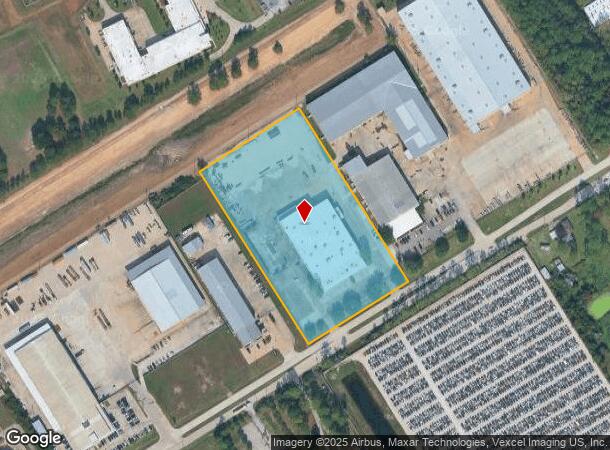 1617 E Richey Rd, Houston, TX Parcel Map