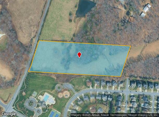 10599 Harris Rd, Concord, NC Parcel Map