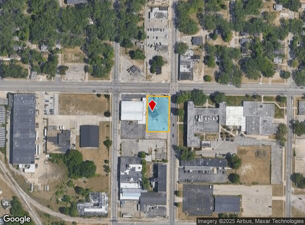 1 W Sherman Blvd, Muskegon, MI Parcel Map