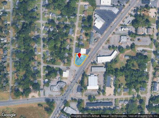  1003 Memorial Blvd, Murfreesboro, TN Parcel Map