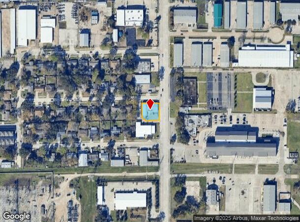  1403 Brittmoore Rd, Houston, TX Parcel Map