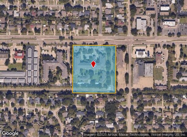  3362 Forest Ln, Dallas, TX Parcel Map